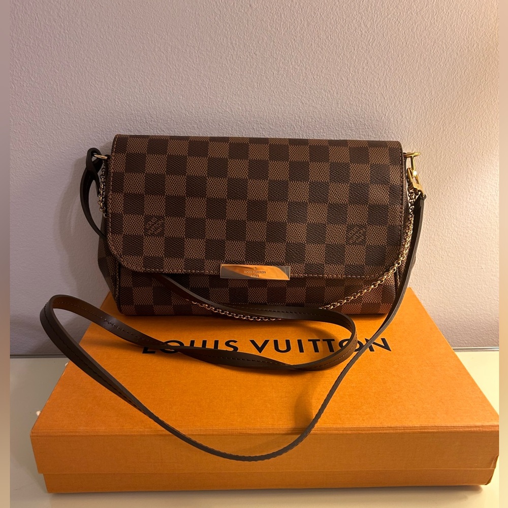 Louis Vuitton Favorite MM Damien Ebene Crossbody